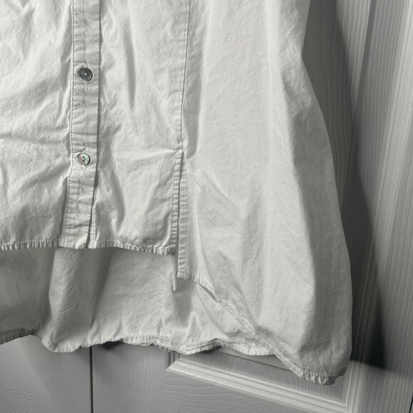 Maison de Papillon Chiara White 100% Cotton Tunic Tank Top Women's X-Small XS - Picture 4 of 7